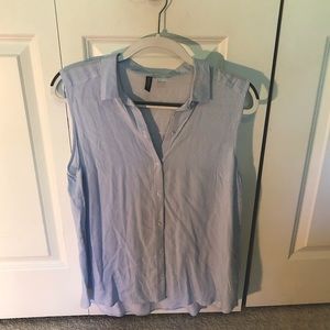 H&M new without tags button down tank
